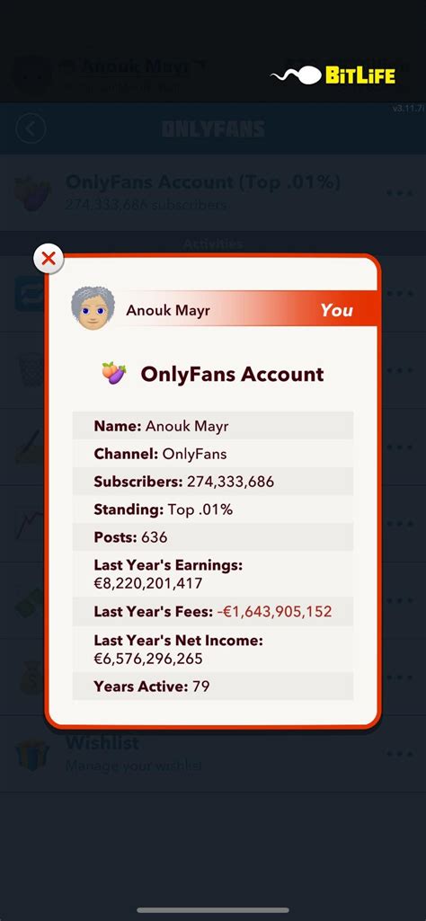 bitlife only fans update|Add Onlyfans : r/BitLifeApp .